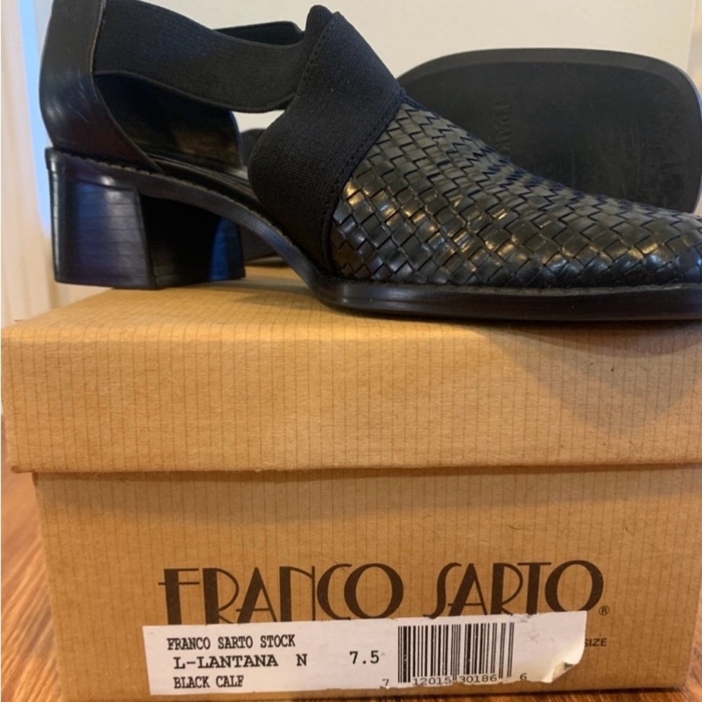 Franco Sarto Black Ladies size 7.5